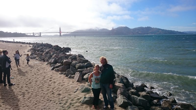 Das Wahrzeichen der Stadt: Die Golden Gate Bridge